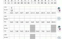 Christmas Math Worksheets within 4th Grade Math Christmas Worksheets