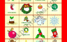 Christmas Memory - Esl Worksheeteve25 with A Christmas Memory Worksheet
