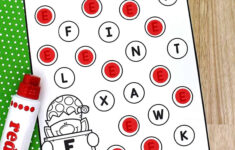 Christmas Preschool Worksheets Archives - Abc'S Of Literacy regarding Christmas Letter Worksheets For Preschool