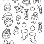 Christmas Tree Decoration – Printable Cut And Paste Worksheets For Regarding Christmas Color Cut And Paste Worksheets