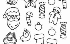 Christmas Tree Decoration – Printable Cut And Paste Worksheets For with regard to Printable Christmas Cut and Paste Worksheets