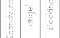 Christmas Word Tracing Practice | A To Z Teacher Stuff Printable intended for Free Printable Christmas Tracing Worksheets
