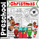 Christmas Worksheets For Preschool   Planning Playtime With Regard To Preschool Printable Christmas Worksheets