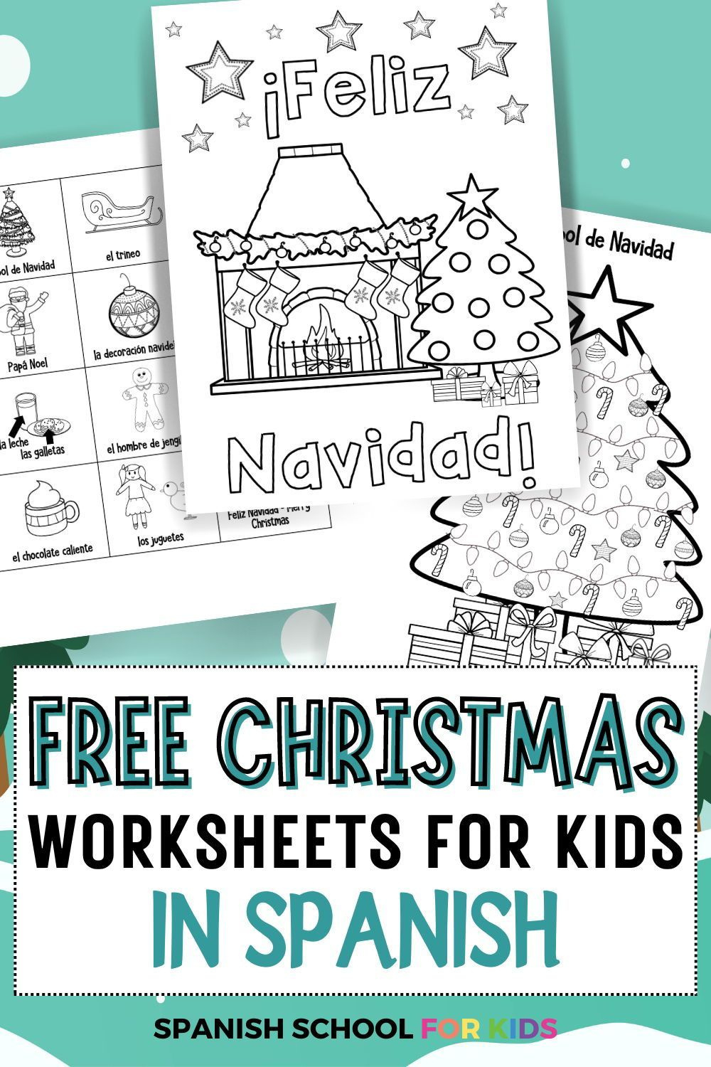 Christmas Worksheets In Spanish For Kids (Free Printables regarding Spanish Christmas Worksheets Free Printables