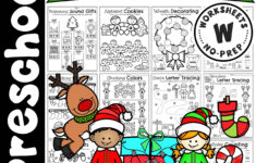 Christmas Worksheets Preschool - Planning Playtime inside Preschool Christmas Worksheets Free
