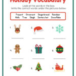 Christmas Worksheets   Readingvine Regarding Printable Christmas Vocabulary Worksheet