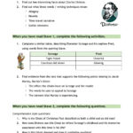 Comprehension Questions | A Christmas Carol | Charles Dickens In A Christmas Carol Stave 1 Worksheet