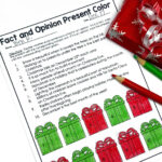 December Reading Activities For Upper Elementary   Appletastic Inside Christmas Fact And Opinion Worksheets