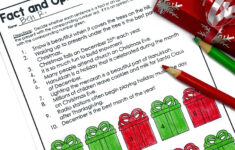 December Reading Activities For Upper Elementary – Appletastic inside Christmas Fact And Opinion Worksheets