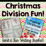 Division Fun And A Tropical Christmas Freebie   Teaching With With Regard To Christmas Long Division Worksheets