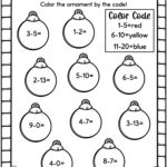 Easy Christmas Math Worksheets   Free!   Kids Activity Zone Pertaining To 2Nd Grade Christmas Math Worksheets Free