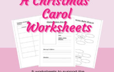 English Literature A Christmas Carol Worksheets throughout A Christmas Carol Worksheet