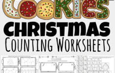 🎄 Free Christmas Cookies Counting Worksheets in Christmas Counting Worksheets For Kindergarten