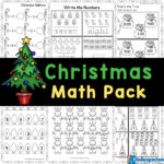 🎄 Free Christmas Math Worksheets For Kindergarten In Christmas Counting Worksheets Kindergarten