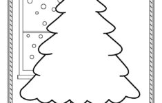 Finish The Drawing – The Christmas Tree – Tim'S Printables with Build A Christmas Tree Worksheet