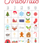 Free Christmas Bingo For Kids   Arinsolangeathome Intended For Christmas Bingo Worksheet