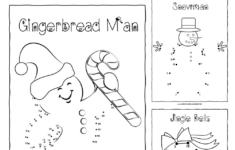 Free Christmas Connect The Dots Worksheets with Free Printable Connect The Dots Christmas Worksheets