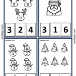 Free Christmas Math Worksheets For Kindergarten   Eduflakes Intended For Christmas Kindergarten Math Worksheets