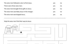 Free Christmas Worksheets For Kids (Free Printable Activity Sheets) for Christmas Jesus Worksheets