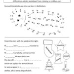 Free Christmas Worksheets For Kids (Free Printable Activity Sheets) For Religious Christmas Worksheets