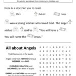 Free Christmas Worksheets For Kids (Free Printable Activity Sheets) Pertaining To Religious Christmas Worksheets