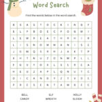 Free, Editable Christmas Worksheet Templates | Canva Throughout Christmas Classroom Worksheets