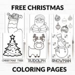 Free Printable Christmas Coloring Pages   About A Mom In Christmas Colouring Worksheets