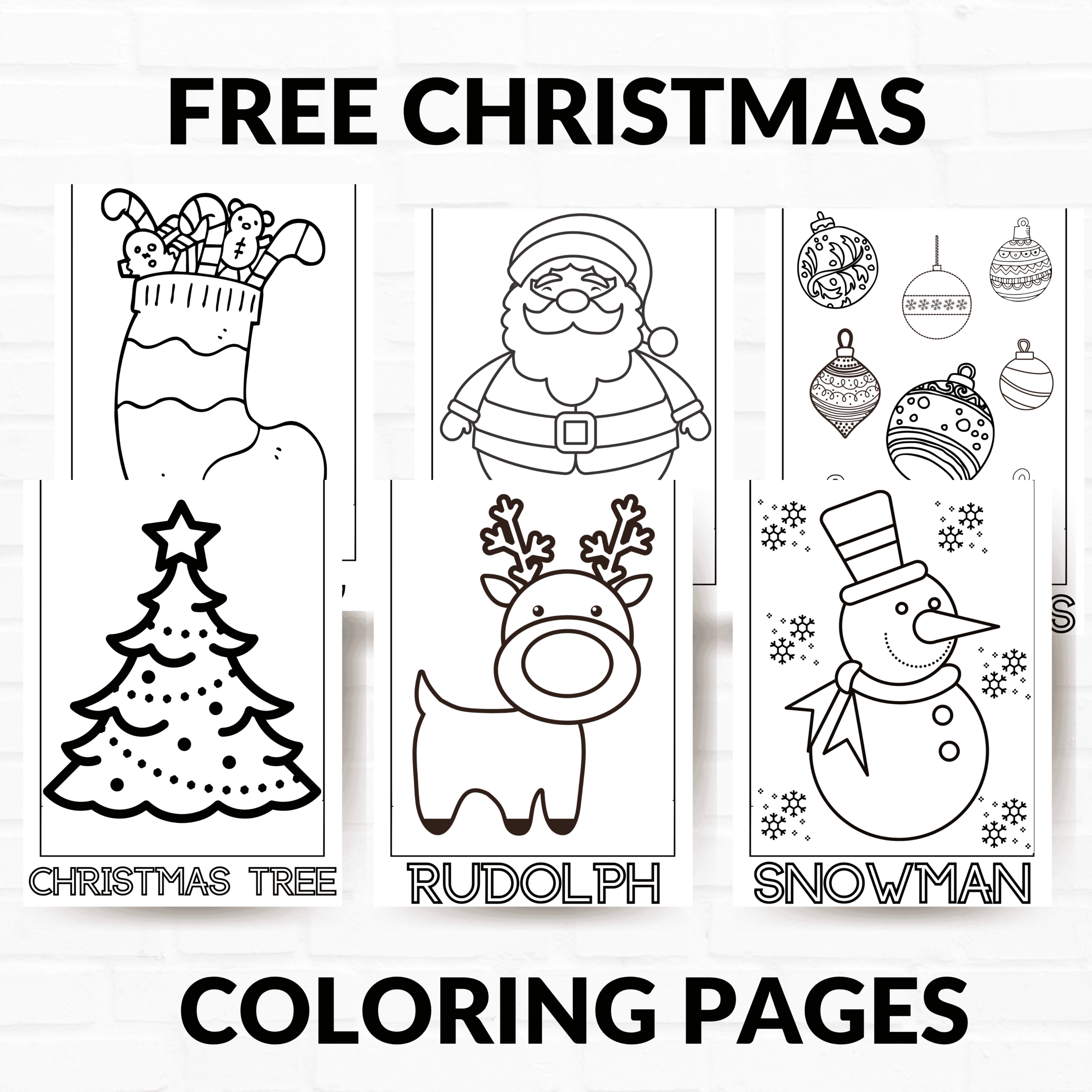 Free Printable Christmas Coloring Pages - About A Mom in Christmas Colouring Worksheets