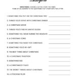 Free Printable Christmas Games {4 Freebies} | Lil' Luna Regarding Christmas Game Worksheet