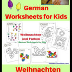 German Christmas Worksheets   Weihnachten Und Farben Inside German Christmas Worksheets