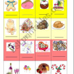 Identify The Christmas Food   Esl Worksheetilona Within Christmas Food Worksheet