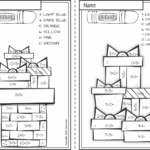 Km Classroom: Free Christmas Colornumber Addition Within 10 In Addition And Subtraction Christmas Coloring Worksheets