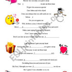 Last Christmas Fill In The Blanks   Esl Worksheetsuterja Intended For Christmas Fill In The Blank Worksheets