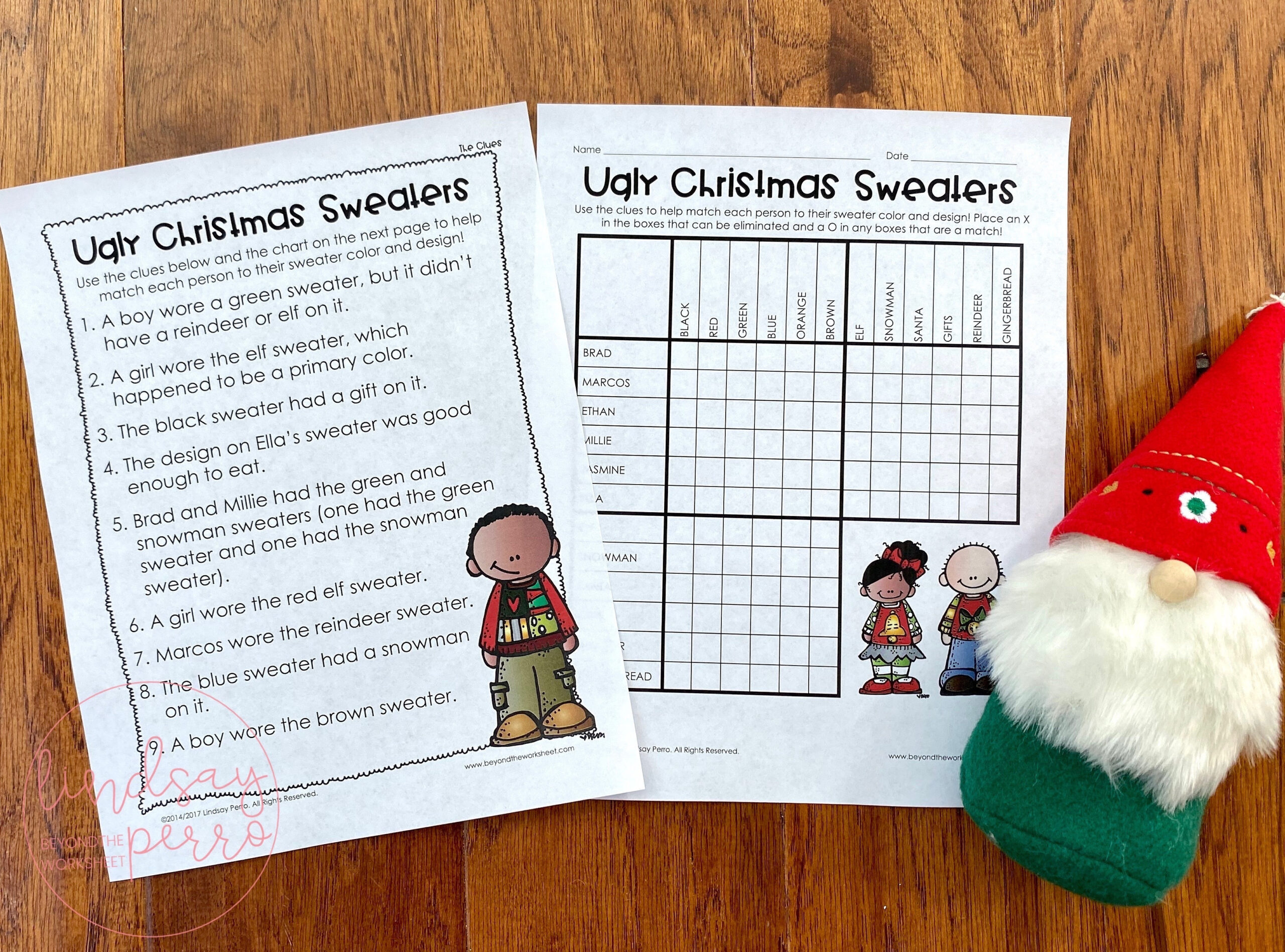 Logic Cheap Christmas Sweater with regard to Ugly Christmas Sweater Worksheet Answers