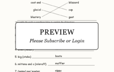 Match And Unscramble The Winter Alliterations - Enchanted Learning inside Christmas Alliterations Worksheet