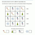 Math Christmas Activities 4Th Grade For Christmas 4Th Grade Worksheets