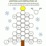 Math Christmas Activities 4Th Grade For Free Printable Christmas Worksheets For 4Th Grade