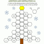 Math Christmas Activities 4Th Grade Throughout Christmas Division Worksheets 4th Grade