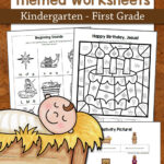 Nativity Worksheets For Kindergarten And First Grade   Mamas With Christmas Jesus Worksheets