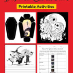 Nightmare Before Christmas Printable Activities For Nightmare Before Christmas Worksheet