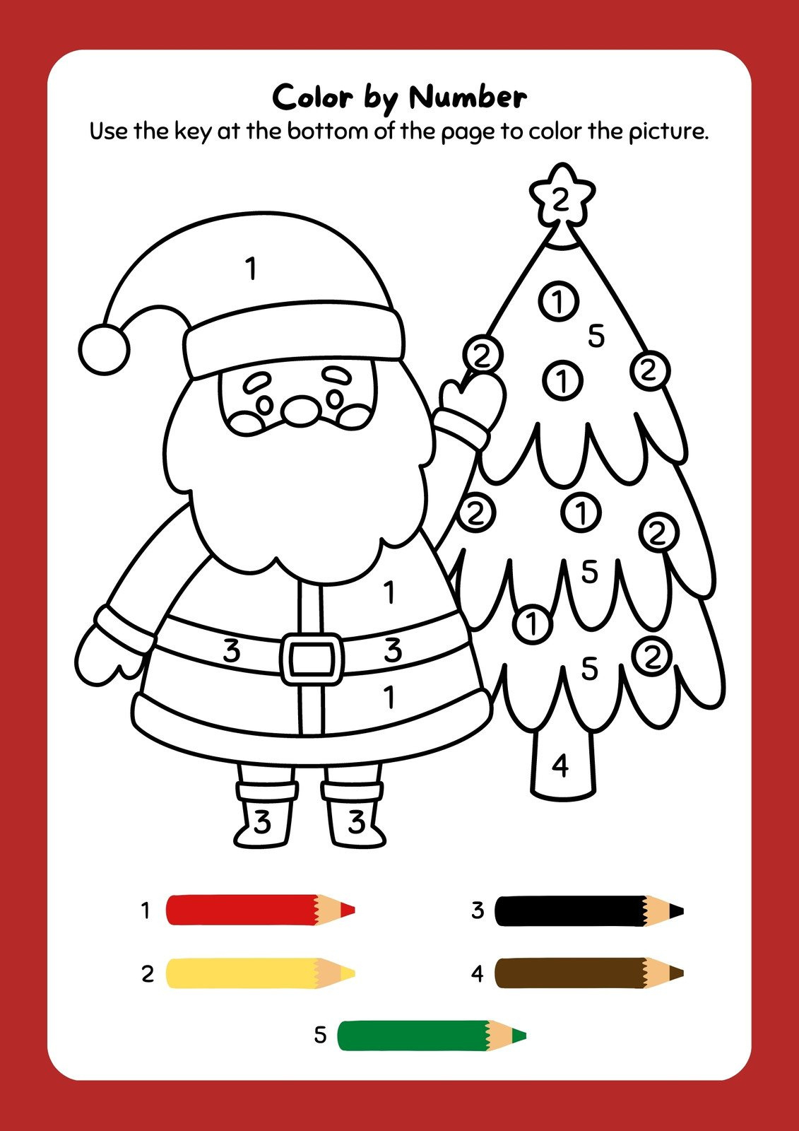 Page 2 - Free, Editable Christmas Worksheet Templates | Canva inside Fun Christmas Printable Worksheets