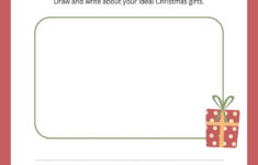 Page 4 - Free, Editable Christmas Worksheet Templates | Canva pertaining to Christmas Gift Worksheet