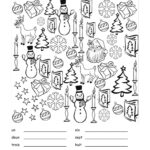 Pin Page With French Christmas Worksheets