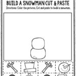 Printable Fine Motor Christmas Preschool Worksheets With Regard To Preschool Christmas Cut And Paste Worksheets