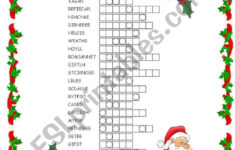 Secret Message Form Santa - Esl Worksheetpat_Trixa inside Christmas Hidden Message Worksheet