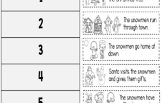 Snowman At Christmas Literacy Activities for Christmas Literacy Worksheets