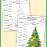 Solving Multi Step Equations Christmas | Teaching Resources Pertaining To Christmas Equations Worksheet