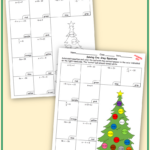 Solving One Step And Two Step Equations Christmas | Teaching Resources In Christmas Equations Worksheet