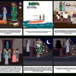 Stave 3 Storyboard10256332 With A Christmas Carol Stave 3 Worksheet