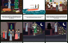 Stave 3 Storyboard10256332 with A Christmas Carol Stave 3 Worksheet